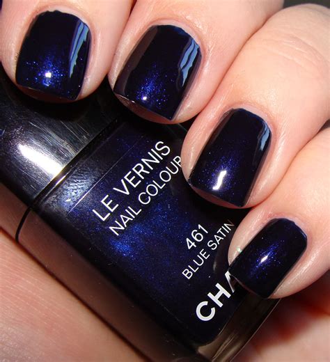 blue satin chanel nail varnish|Chanel nails color chart.